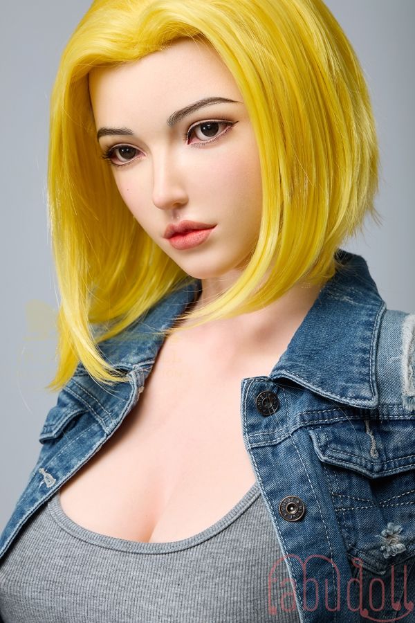 S41 人造人間ドラゴンボール18号コスプレ豊満 黄色い髪 セックス人形