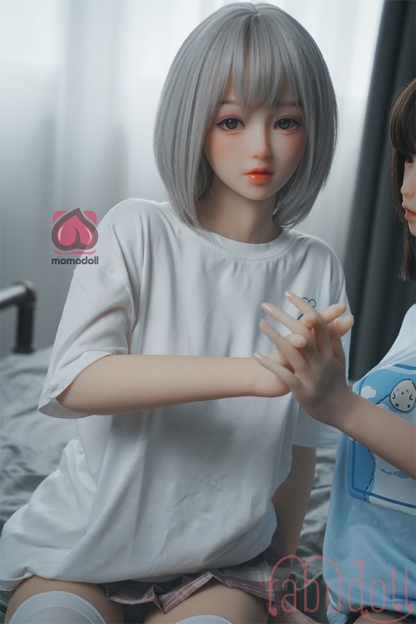 #H024-B 双子姉妹 美少女 ロリ 微乳 白髪 セックス人形